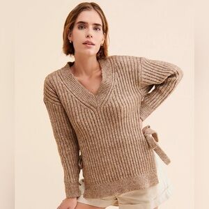 4th + Reckless Jonna Side Tie Sweater